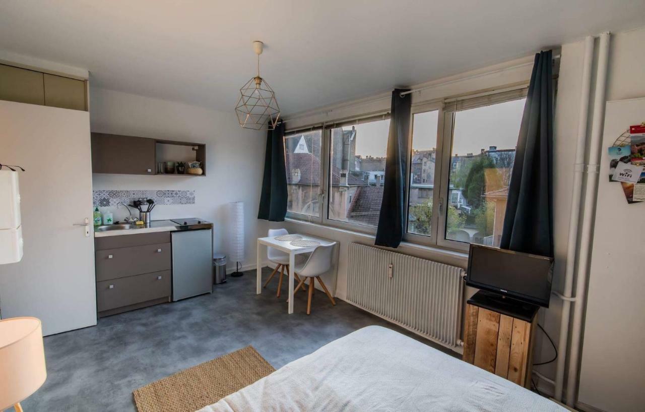 Apartmán Charmant Lumineux Studio Esplanade Štrasburk Exteriér fotografie